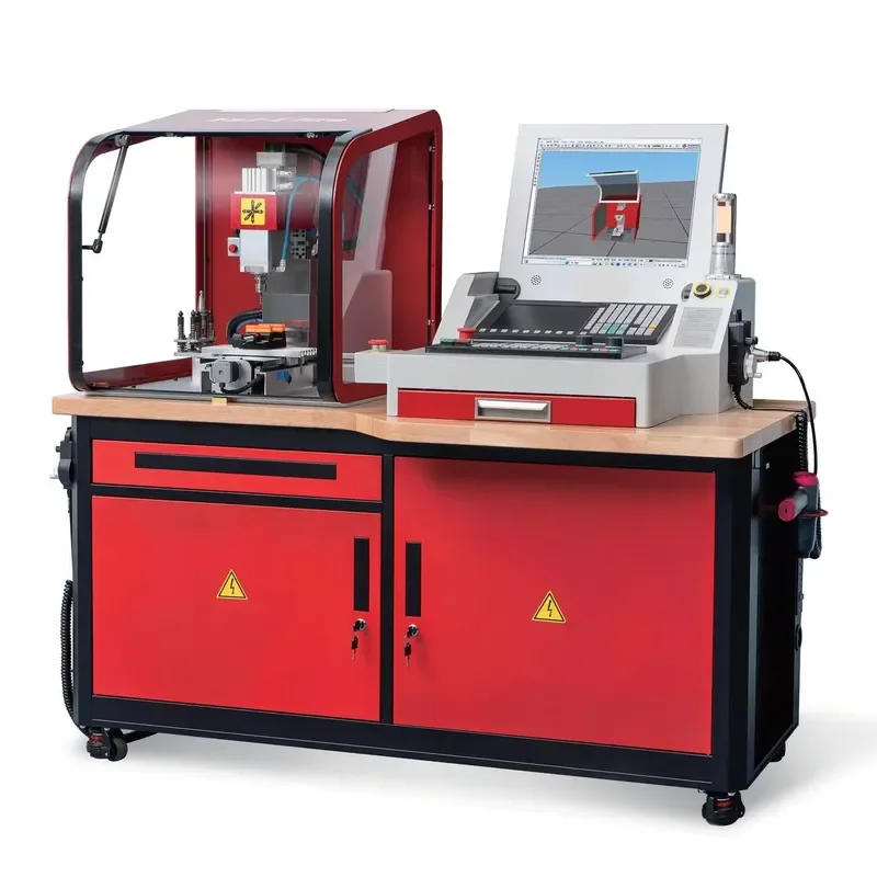 FA2 High Performance Precision Vertical CNC Mini Machining Center 0.02mm Positioning Accuracy 0.01mm Repeatability 3-Spindle
