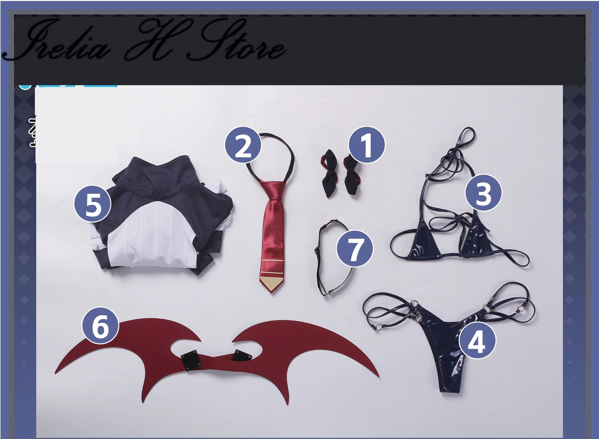 Irelia H Sorasaki Hina من الأرشيف الأزرق Sorasaki Hina أزياء تنكرية للنساء مجموعة موحدة خندق يمكن حجم مخصص