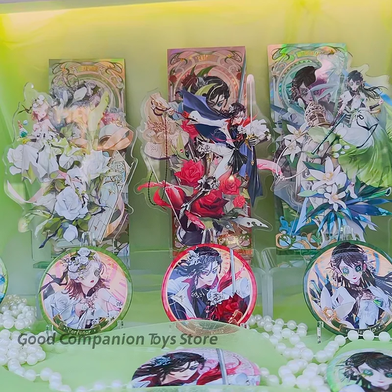 Genuine Identity V Perfume Secret Bottle Series Acrylic Stand Quadratic Element Collection Game Periphery Desktop Ornament Gifts