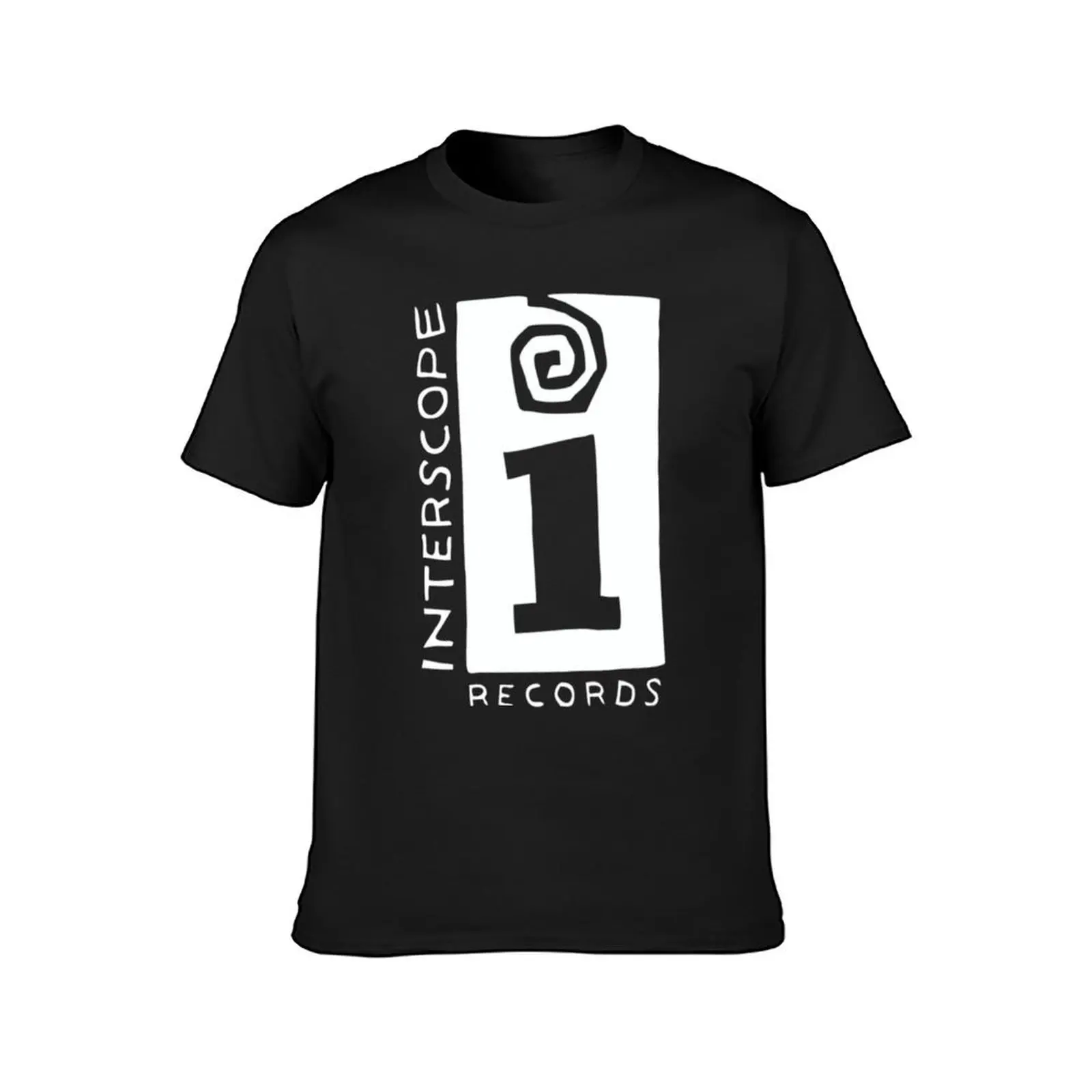 Interscope Records T-Shirt summer tops plus size tops aesthetic clothes summer top men clothes