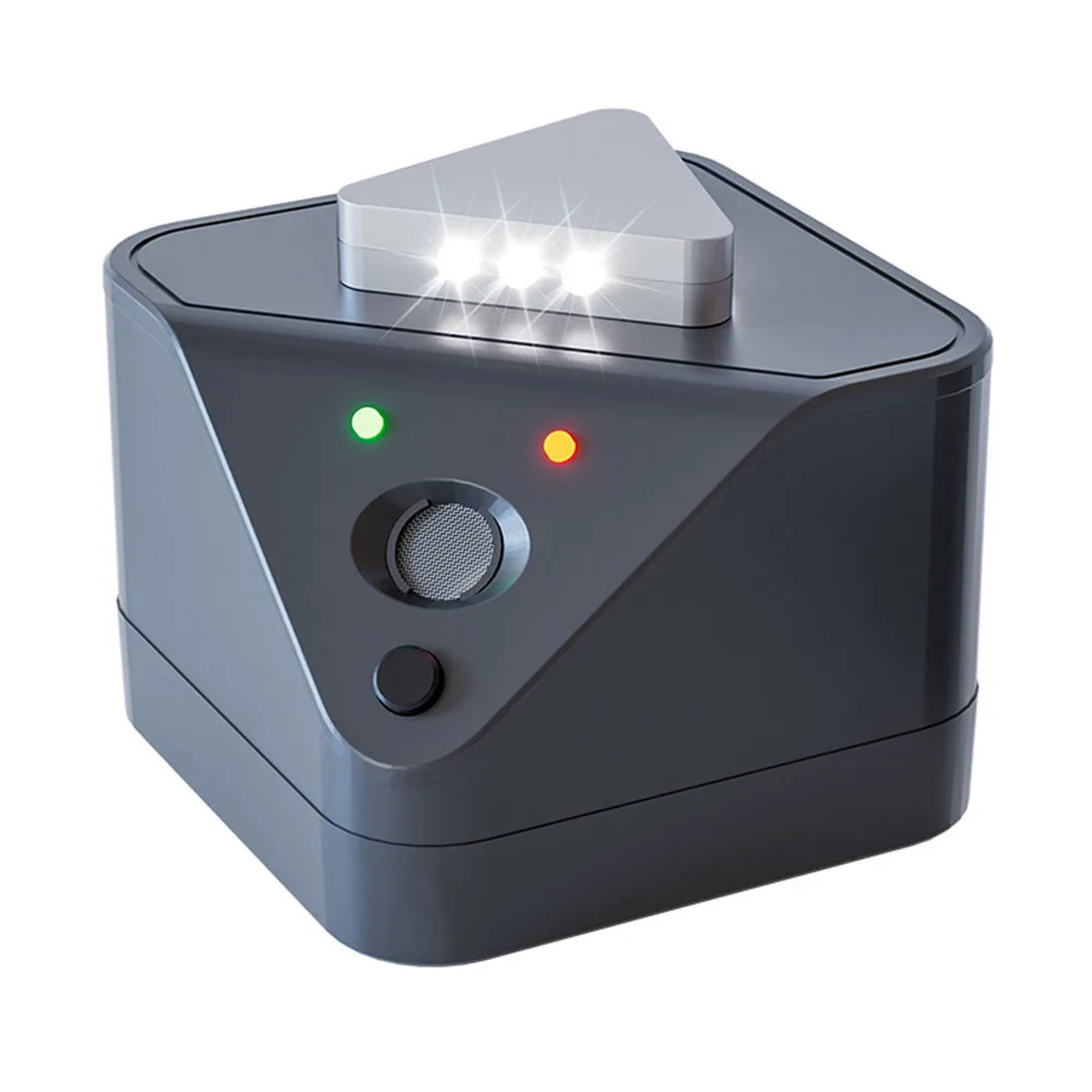 360 Surround Sound System Animal Deterrent Integrated LED Lights Powerful Deterrent 360 Degree Sound Deterrent System