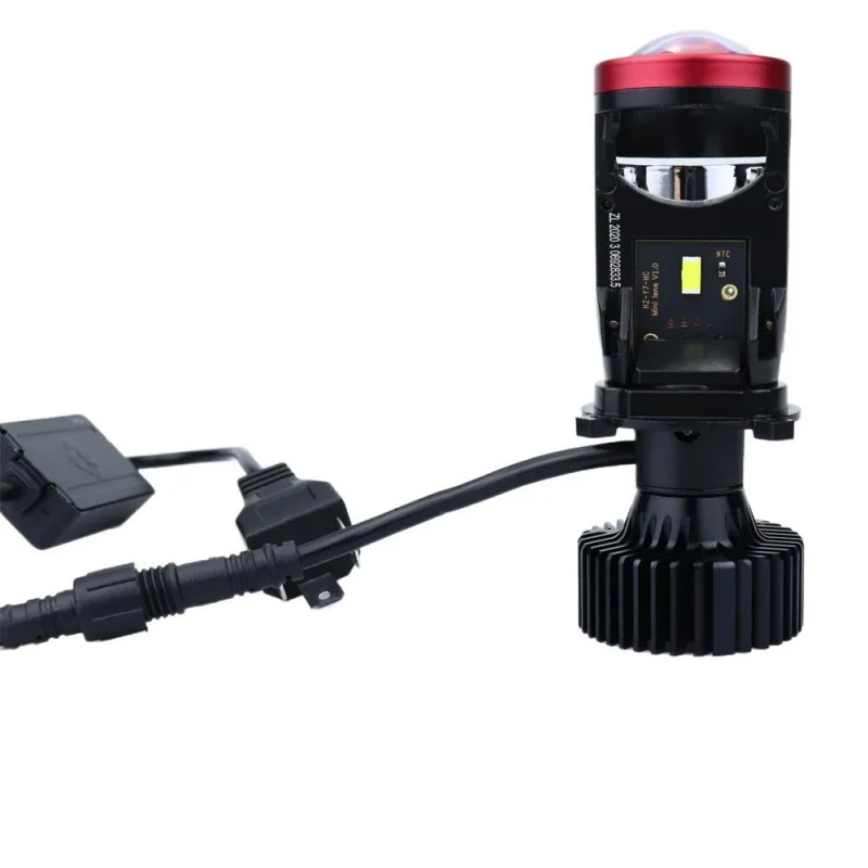 

SAAR Y7D H4 светодиодные линзы для автомобильных фар, комплект ламп для преобразования дальнего и ближнего света, вентилятор автомобиля