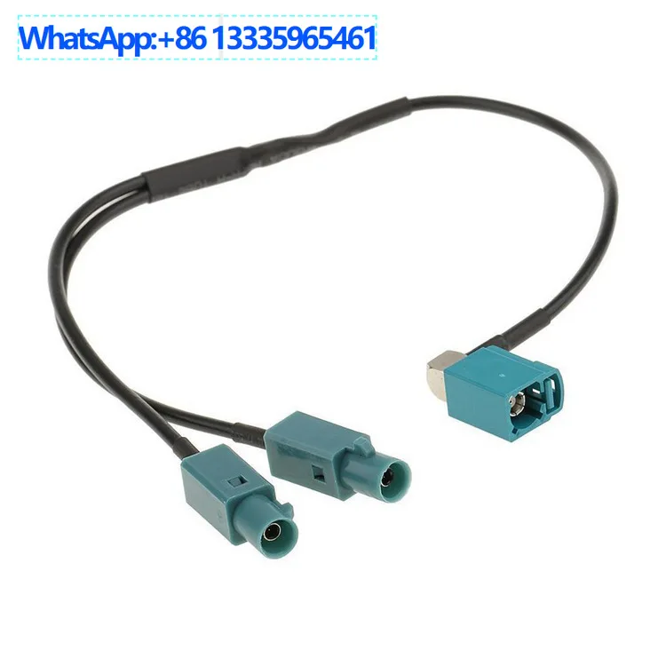 

5 шт. для Volkswagen Dual FAKRA в FAKRA Busbar Radio FM-антенна адаптер кабеля для преобразования