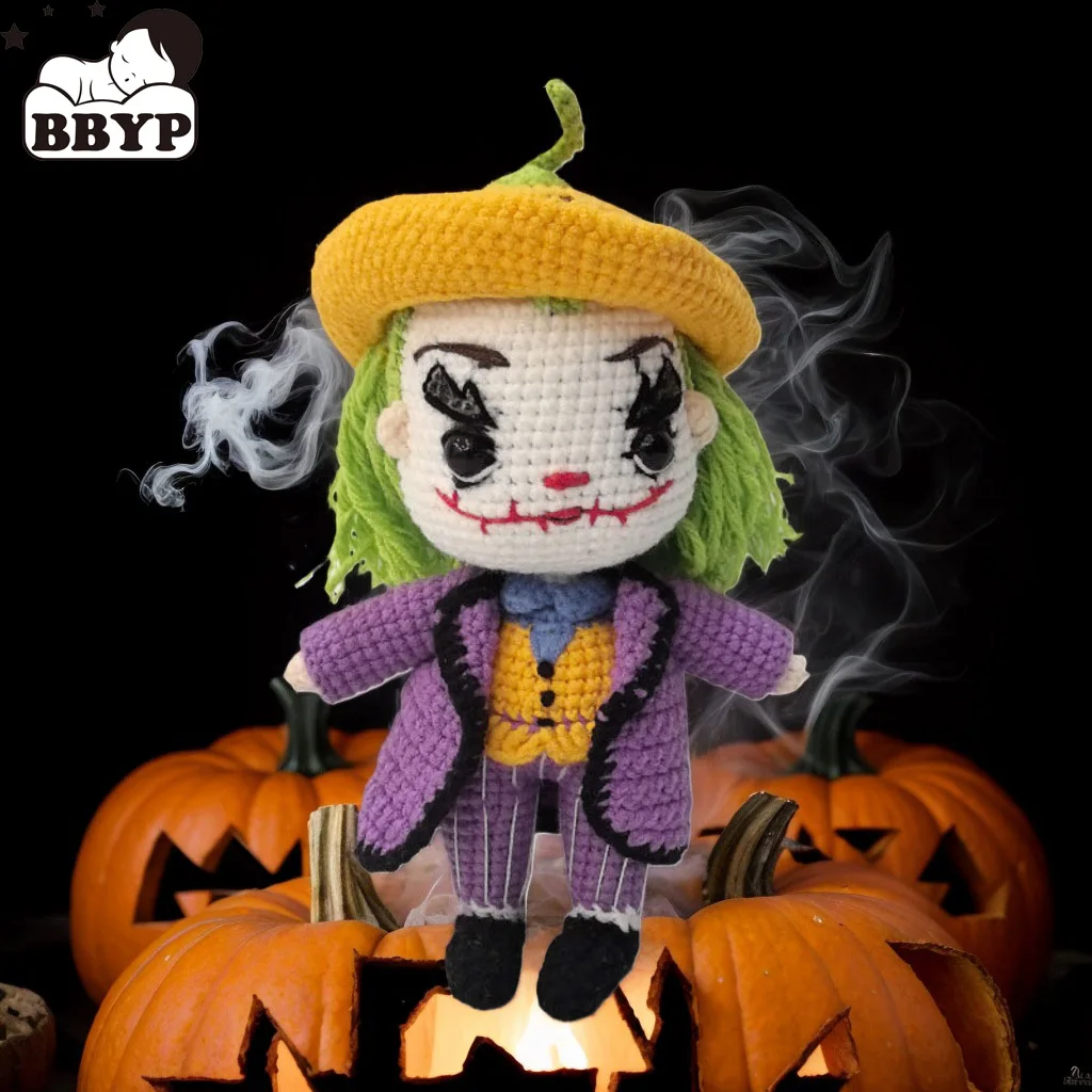 

Вязаные крючком куклы аниме Джокер Дракон подарки на день рождения домашний декор куклы с ребрами