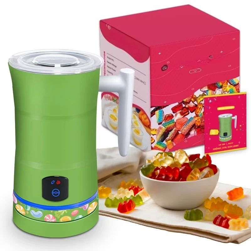 Non-Toxic Gummy Candy Maker Easy to Clean Candy Making Kit Family Fun Kitchen Gadget Infused Edible DIY Gummy Machine