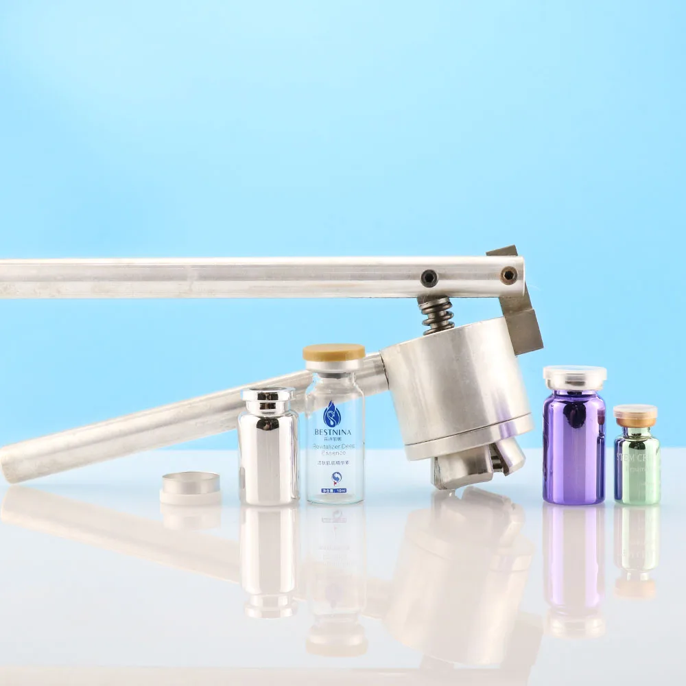 

Горячая Распродажа машина для запечатывания стеклянных бутылок/ручная Швабра для бутылок 20 мм