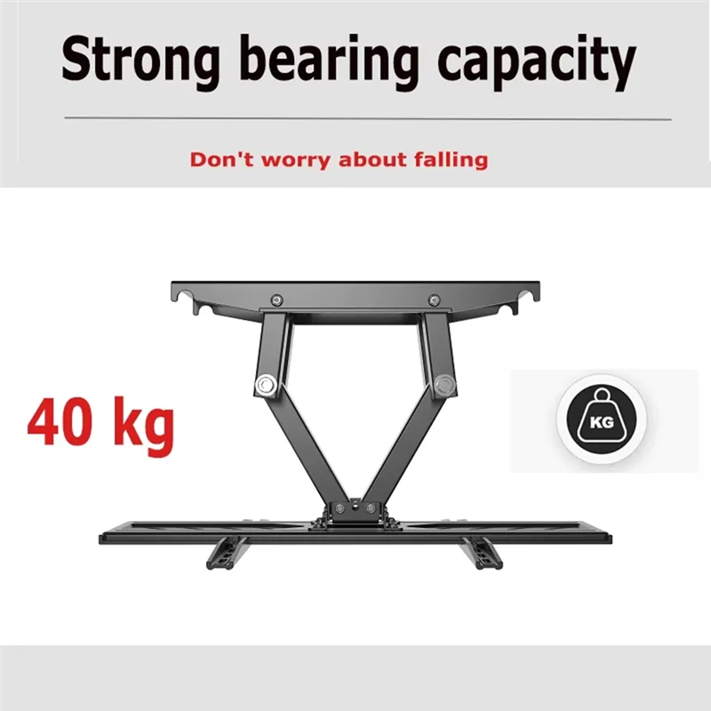 

A25F-Swivel Tilt Dual Articulating Arm TV Wall Mount For Most 32-70 Inch Tvs Up To VESA 600X400mm Full Motion Wall Mount