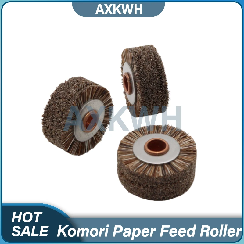 小森印刷機-紙送りローラー-26x14x6mm-10個