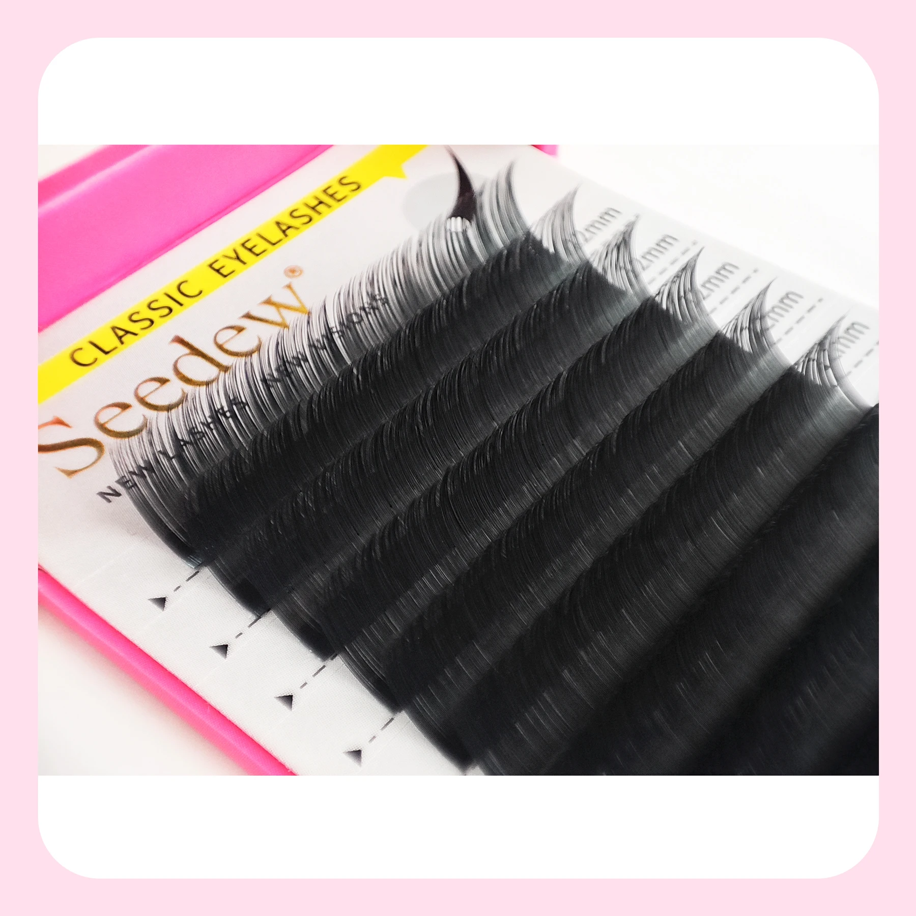 SEEDEW 0,07/0,05/0,15mm B/C/D/DD Curl Klassische Wimpern Faux Einzelwimpern Professionelle Natürliche Wimpernverlängerungen – Detail 12