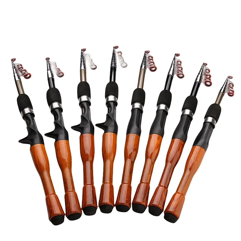 

Lure Rod Spinning Casting Fishing Rod Ul Mini Ultralight Carbon Fiber Telescopic Travel Fishing Pole Tools