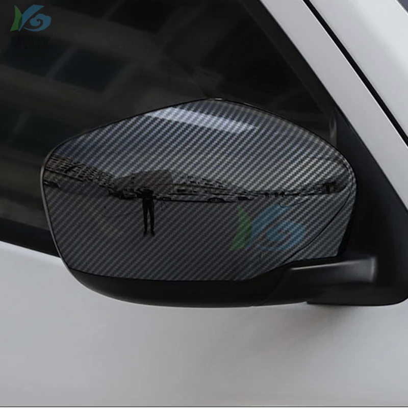 For Nissan Navara NP300 ST 2019 - 2022 Car Side Rear View Rearview Mirror Frame Decoration Cover Trim Styling Exterior Accessori