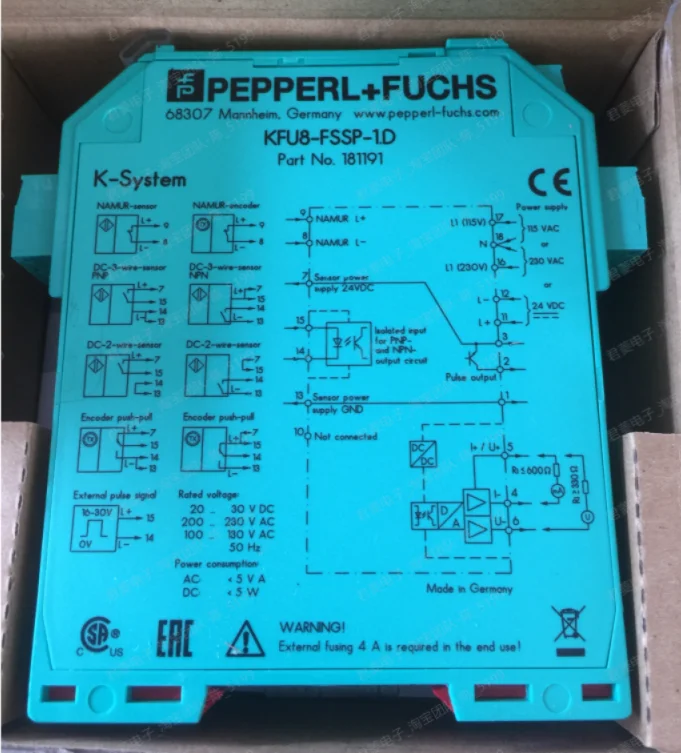 

New original KFU8-FSSP-1.D sensor