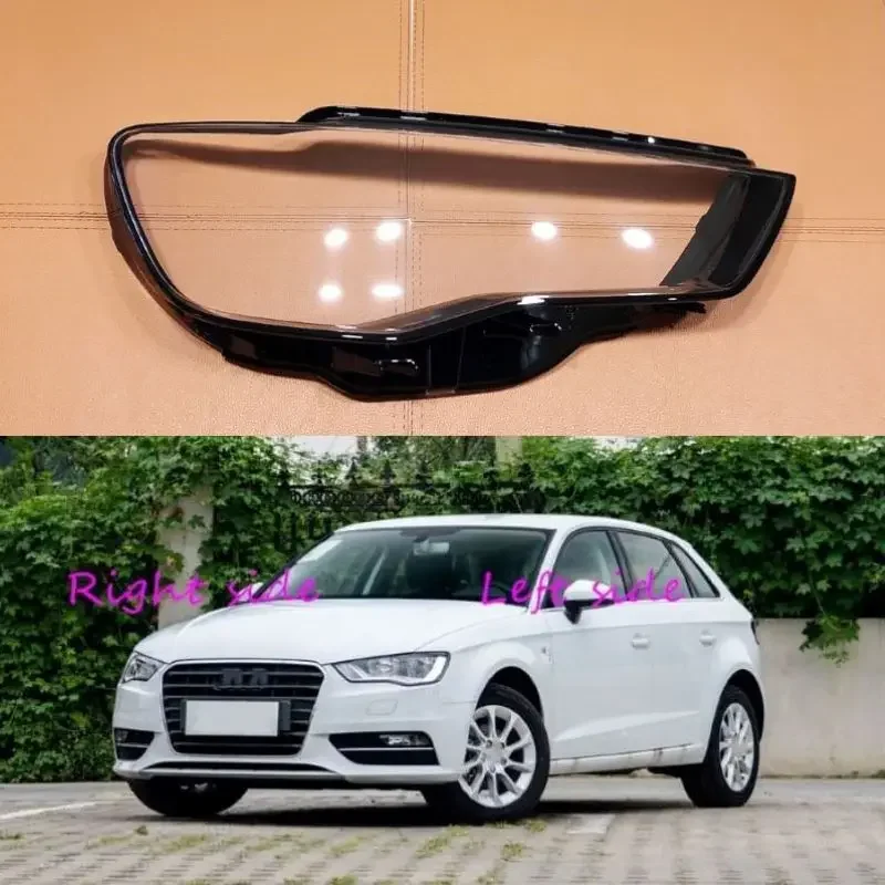 

Для Audi A3 S3 RS3 2013 2014 2015 2016, крышка корпуса автомобильной фары, сменная линза, стекло фары