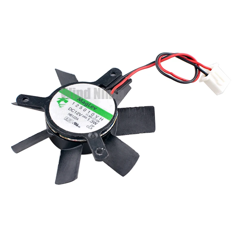 

Brand new original 125010VH 12V 1.3W mounting aperture 31x30x29mm diameter 45mm graphics cooling fan