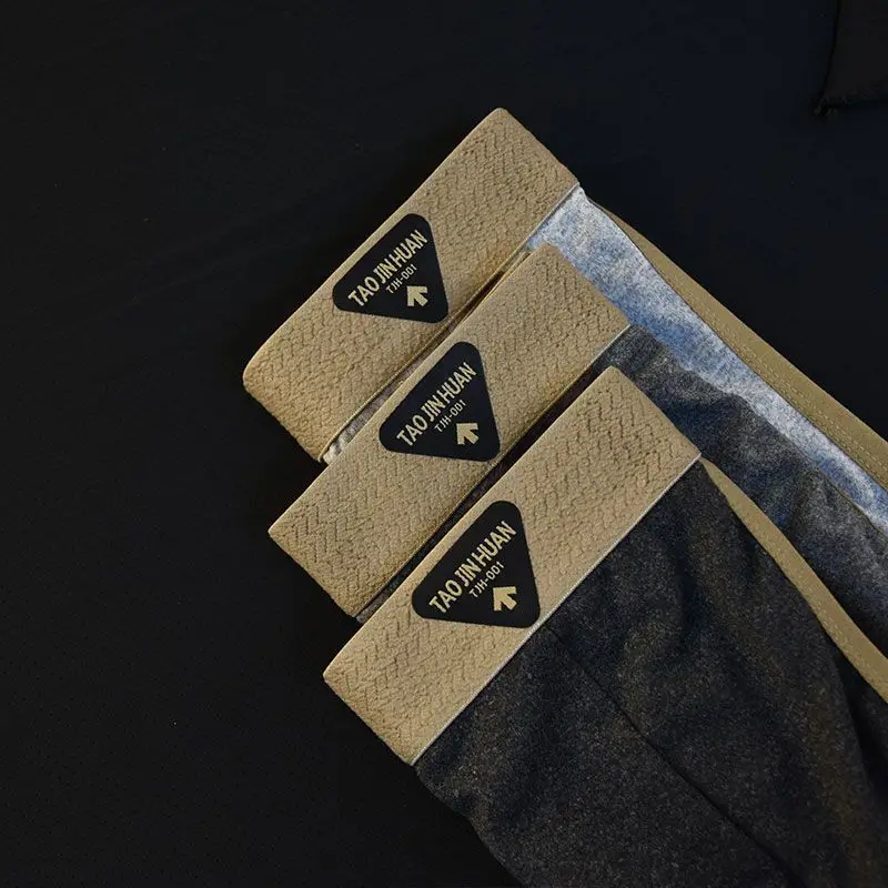 Sous-vêtements pour hommes Style européen et américain tendance de la mode 7A antibactérien doux confortable respirant sous-vêtements triangulaires