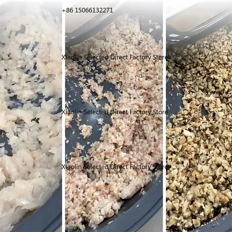 

5L Multifunction Meat Grinder Machine 220W 110V Stainless Steel Chopper Mincer 1400rpm for Garlic Vegetable Blender Mixer