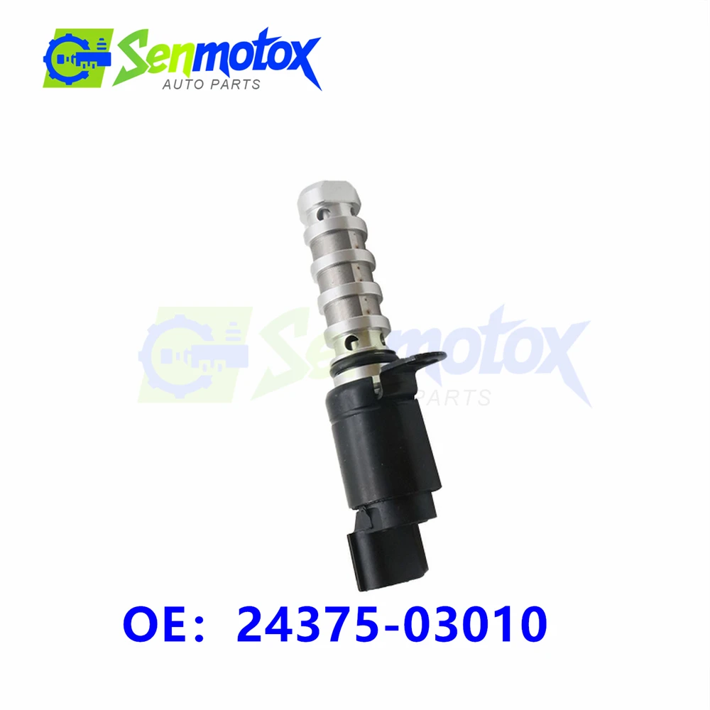 

24375-03010 24375-03010L 2437503010 Электромагнитный клапан переменной синхронизации распределительного вала Электромагнитный клапан VVT для Picanto Rio Hyundai I20 Kia