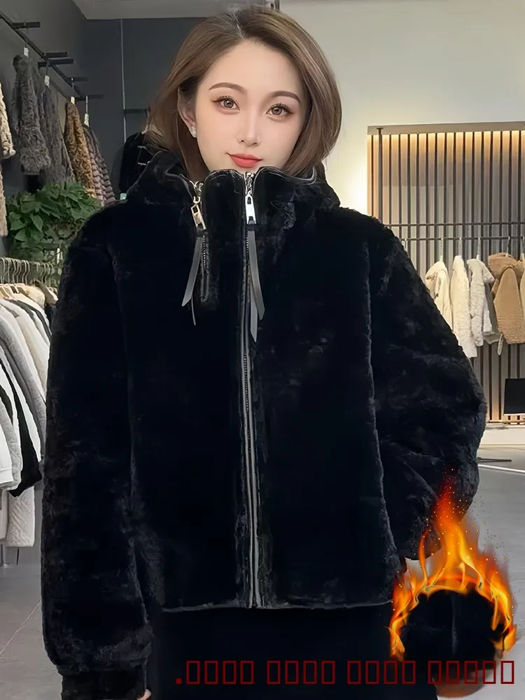  Early Autumn Women's Jaet Coat Hooded Light Thiened Leather Outerwear Casual Sle Long Sve Zipper Closure