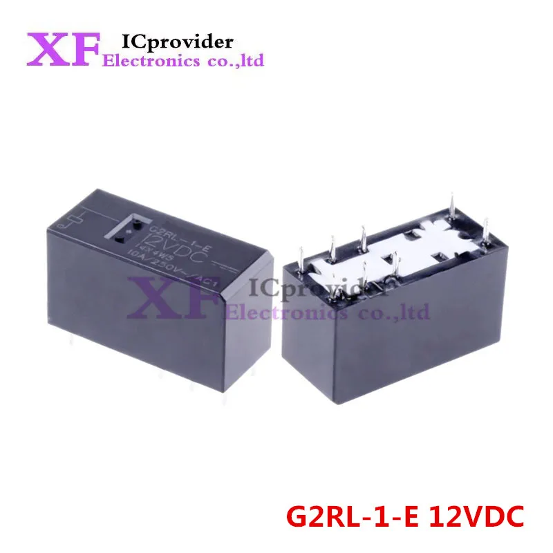 Original 5pcs Power Relay 16A 12VDC 8PINS G2RL-1-E G2RL-1-E-CF G2RL-1-E-CF-12VDC G2RL-1-E-CF-DC12V PIN8 Best quality ICprovider