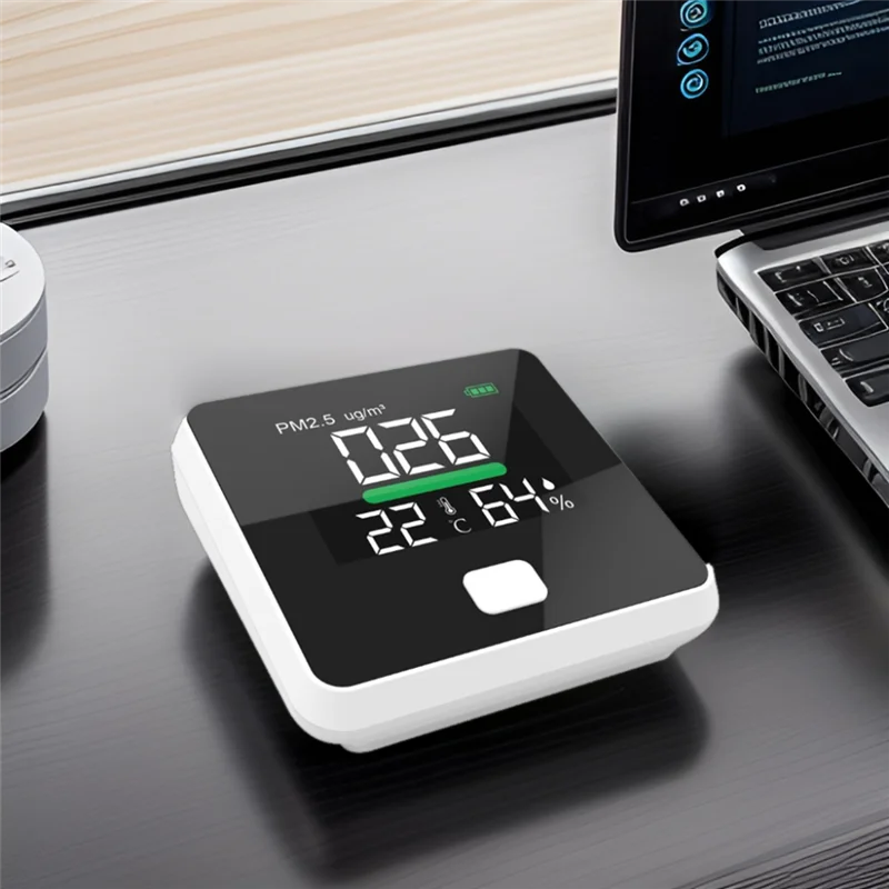 

Practical-DM103B Portable Digital Air Quality Detector PM2.5 CO2 Tester Portable Digital Air Quality Detector