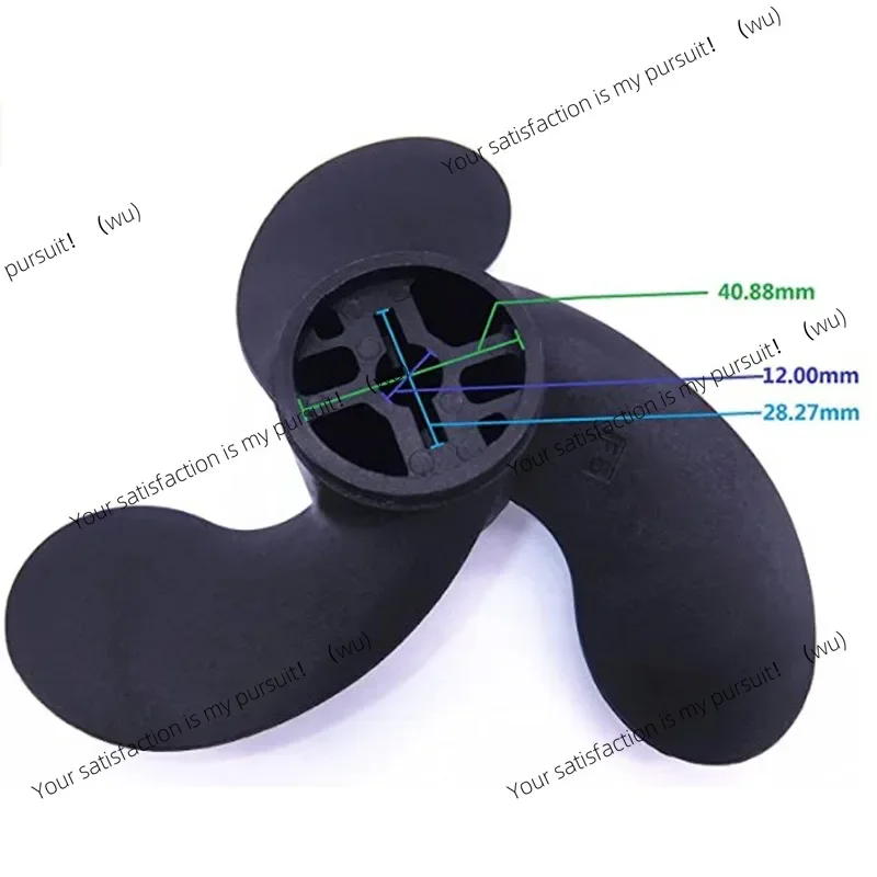 Outboard Propeller For/3.5/2.5HP 47.05mm(Diameter)*78.05mm (Pitch) Boat Motor Screw 3 Blade Marine