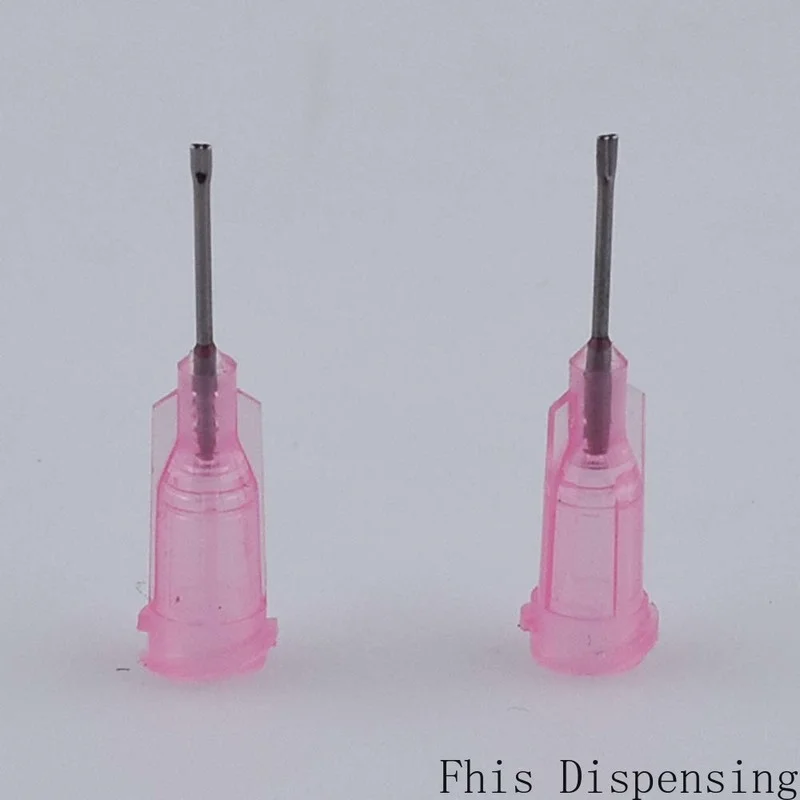 حزمة من 100 فوهة مسطحة 0.5 "طول الأنبوب الاستغناء عن الإبر 20G