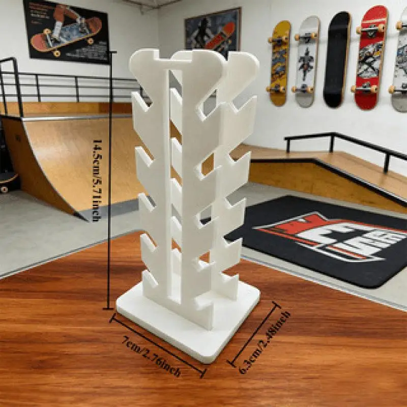 1pc 3D Printing Finger Skateboard Storage Rack Finger Skateboard Organizer Finger Skateboard Desktop Display Rack Holders