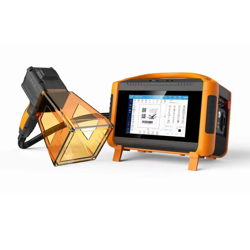 

High Speed Mini Intelligent Fiber Laser Engraving Machine 20w 30w Portable Handheld Metal Fiber Laser Marking Machine