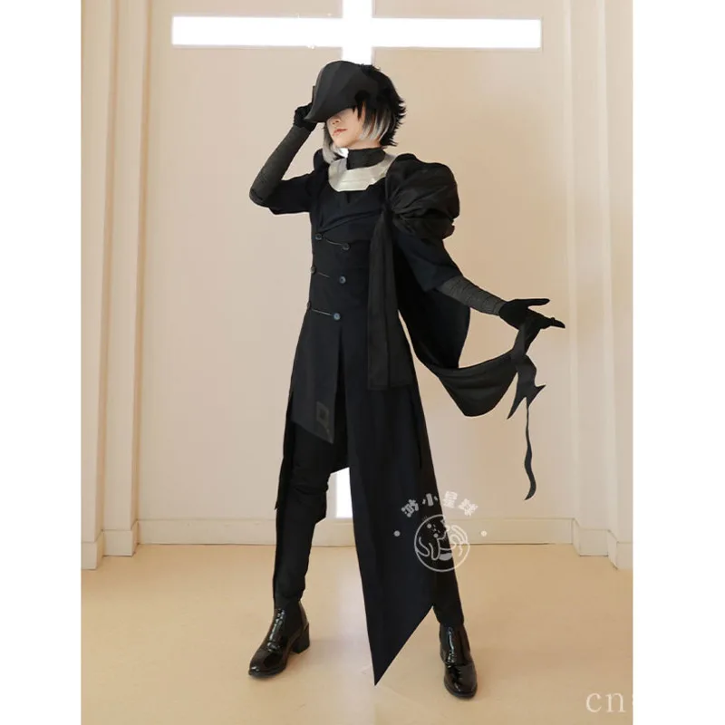 Halloween Cosplay Bungo Stray 5 Cosplay Costume Finale chevalier Ryunosuke Akutagawa Cosplay Costume résurrection tenue Cosplay