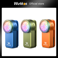Wurkkos HD03 Clip Light 680LM USB C Rechargeable Pocket Flashlight Mini Spotlight/Flooglight Portable EDC RGB Torch with Magnet
