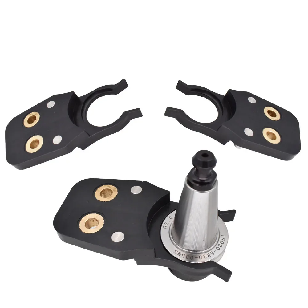 Imagem -03 - Abs Clamping Tool Holder Claw Clamping Tool Spindle Knife Shank Tool Change Knife Iso20 Iso10 Iso25 Iso30 Bt40 Bt30 Nbt30 Hsk63