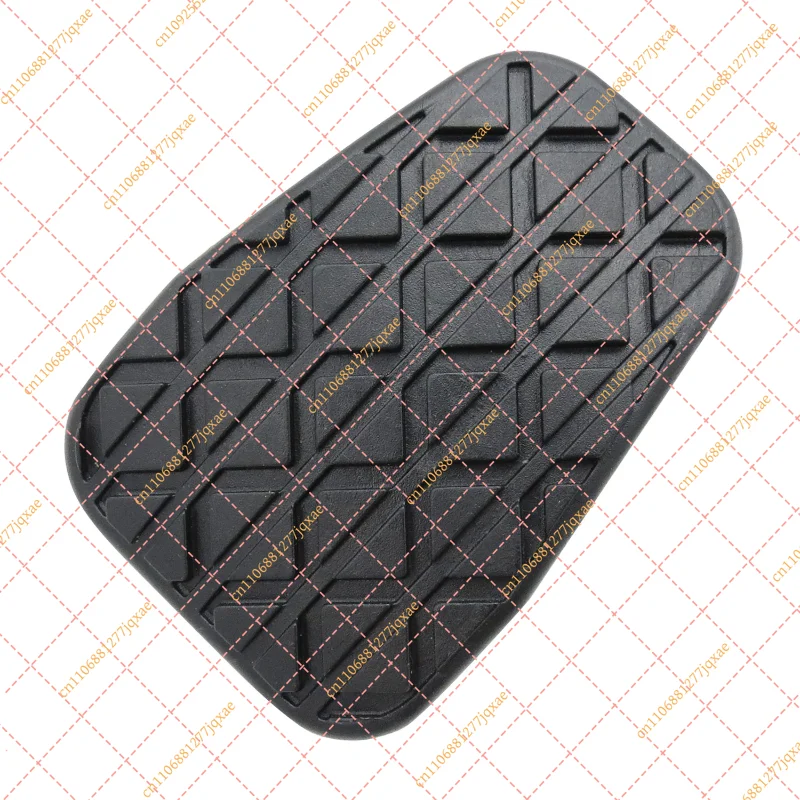 Replacement Clutch & Brake Pedal Pad, Anti-slip Rubber Pedal Cover for Vehicle