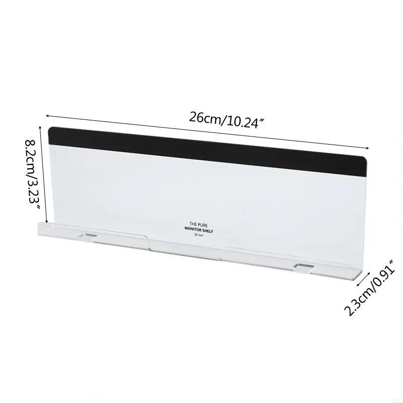 62KA ACYLIC MEMO Note Board con supporto per telefono adatto per le priorità visualizzazione da fare