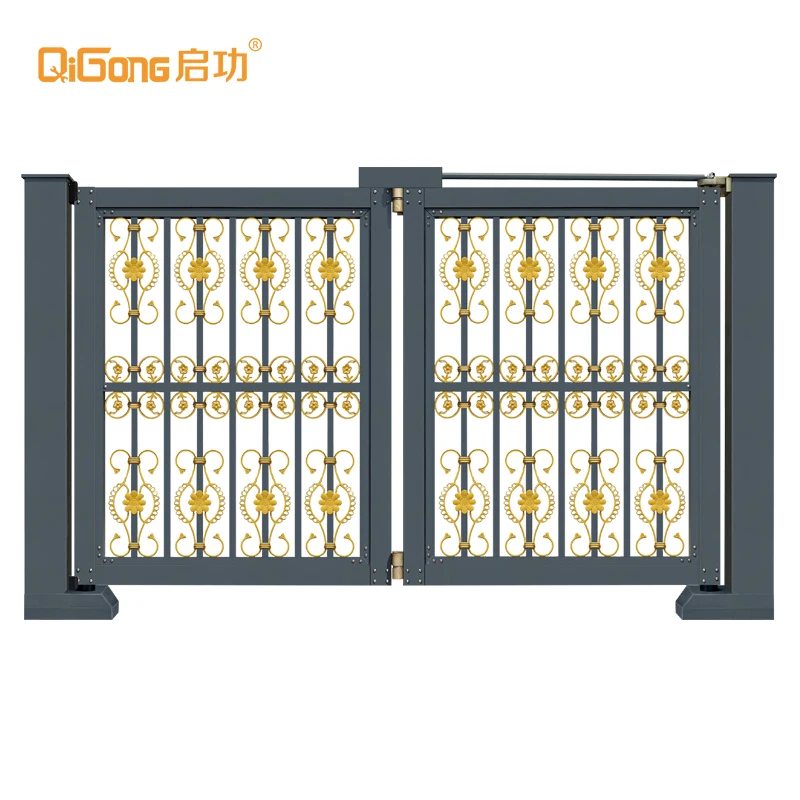 

One Direction Automatic Swing Gate With Remote Control Folding Arm Design