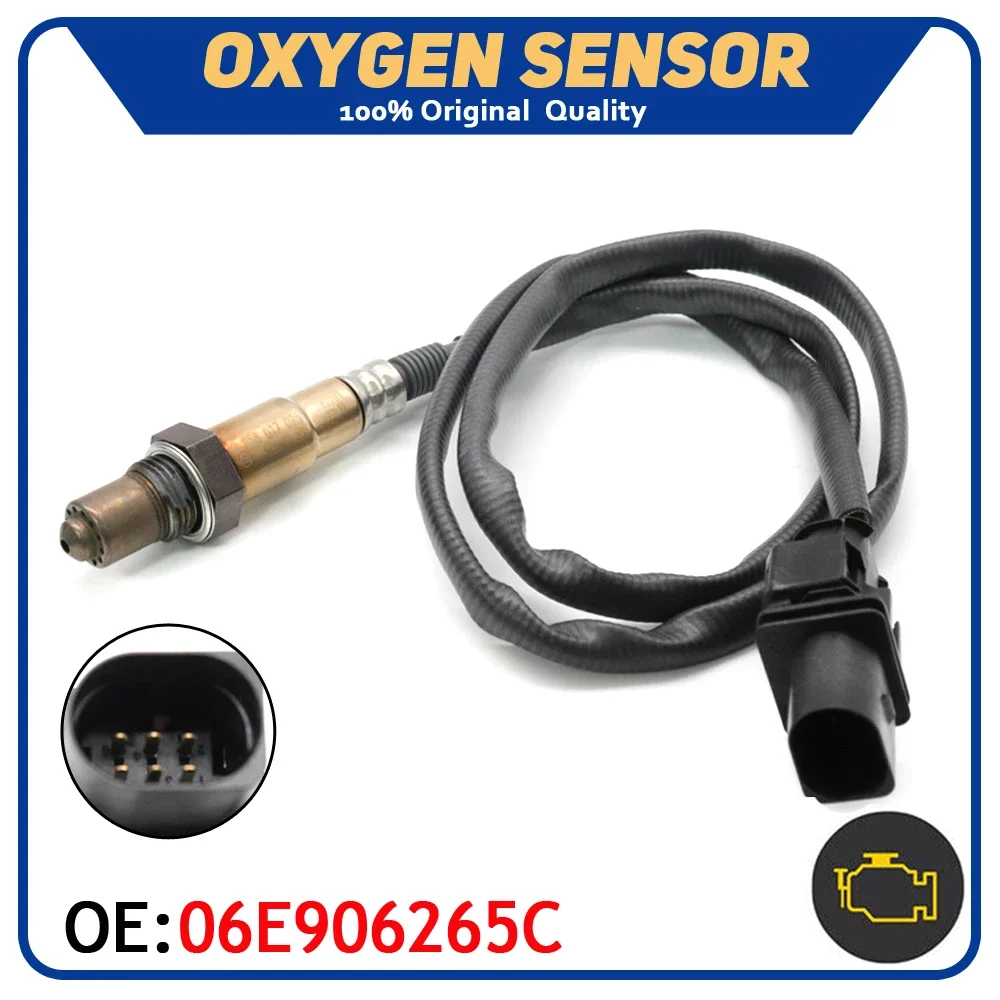 Car Lambda O2 Oxygen Sensor 06E906265C For AUDI A3 A4 S6 TT For VOLKSWAGEN BEETLE EOS GOLF JETTA PASSAT PHAETON R32 RABBIT