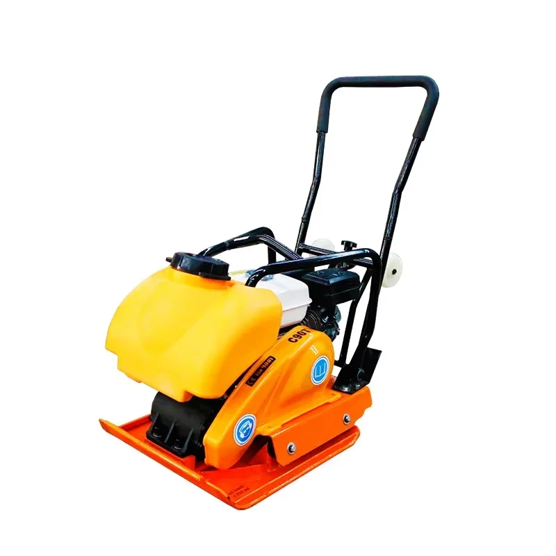 C90T gasoline Electric flat shovel asphalt pavement slab small vibration shock compaction compaction tamping machine