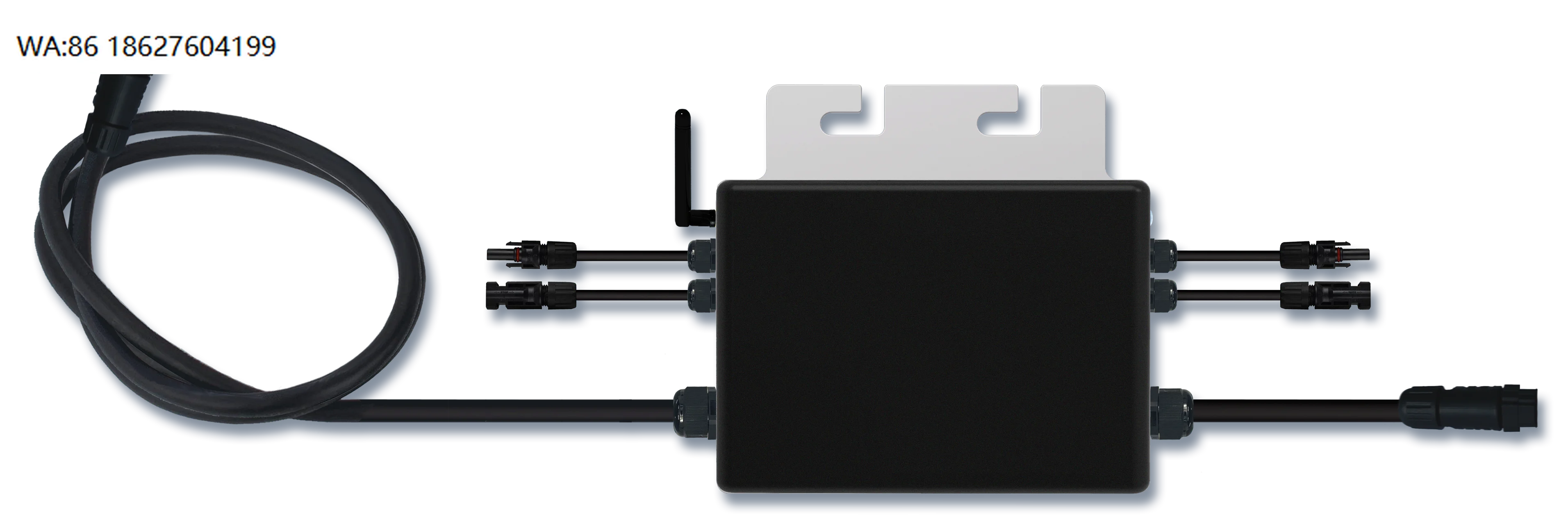 Wechselrichter 800W 700W 600W On Grid Micro Inverter WiFi IP65 Plug And Play Balcony Solar Power System