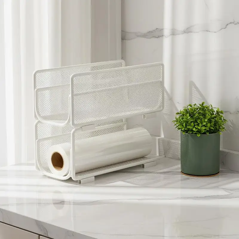 U Shaped Storage Organizer Stackable Hair Tool Rack for Curling Iron Straightener Bathroom Vanity Countertop Use