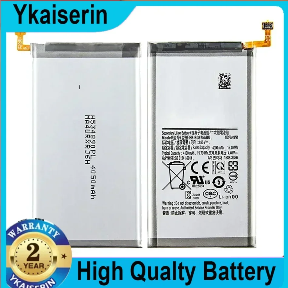 EB-BG975ABU 4100mAh Battery For Samsung Galaxy S10 Plus S10+ S10 Plus SM-G975F/DS SM-G975U/W G975 G975F G975U S10Plus