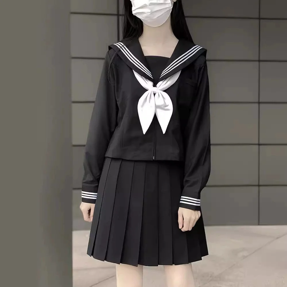 ensemble-jupe-uniforme-de-marin-a-trois-rayures-style-japonais-jk-noir-et-blanc-tenue-scolaire-authentique-pour-un-usage-quotidien-cosplay