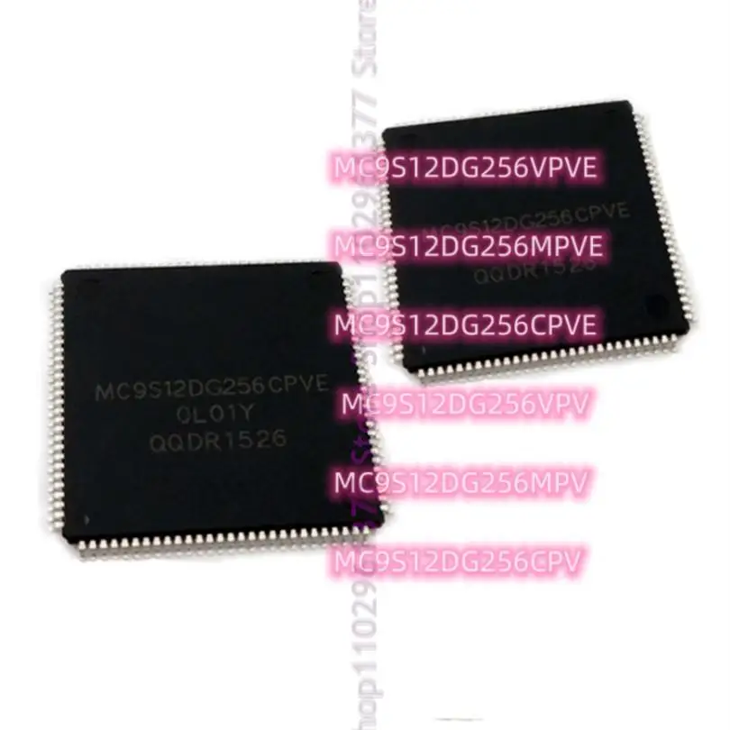 1pcs New MC9S12DG256VPVE MC9S12DG256MPVE MC9S12DG256CPVE VPV CVP MVP QFP-112 Microcontroller chip