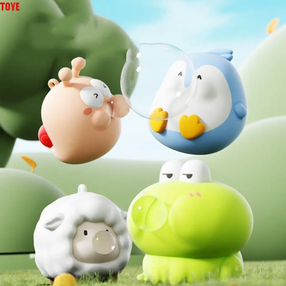 2 adet Tyrannosaurus Rex Patlama Göz Sıkma Oyuncak Kurbağa Triceratops Karikatür Hayvan Fidget Oyuncak Sevimli Yaratıcı Tutam Dekompresyon Oyuncak