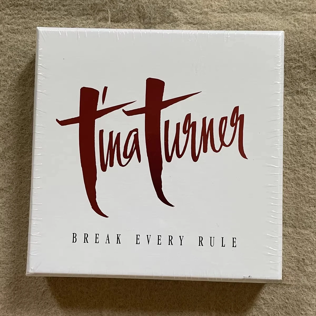 

Tina Turner Break Every Rule CD Album Classic Rock Soul Music CD Vintage Pop Rock Songs Collection for Music Fans Collectors