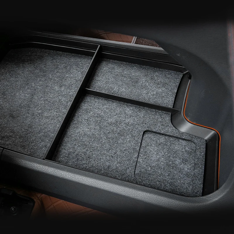 For Toyota Sienna 2021 2022 2023 2024 Storage box on the lower level of the center console Interior modification Left hand drive