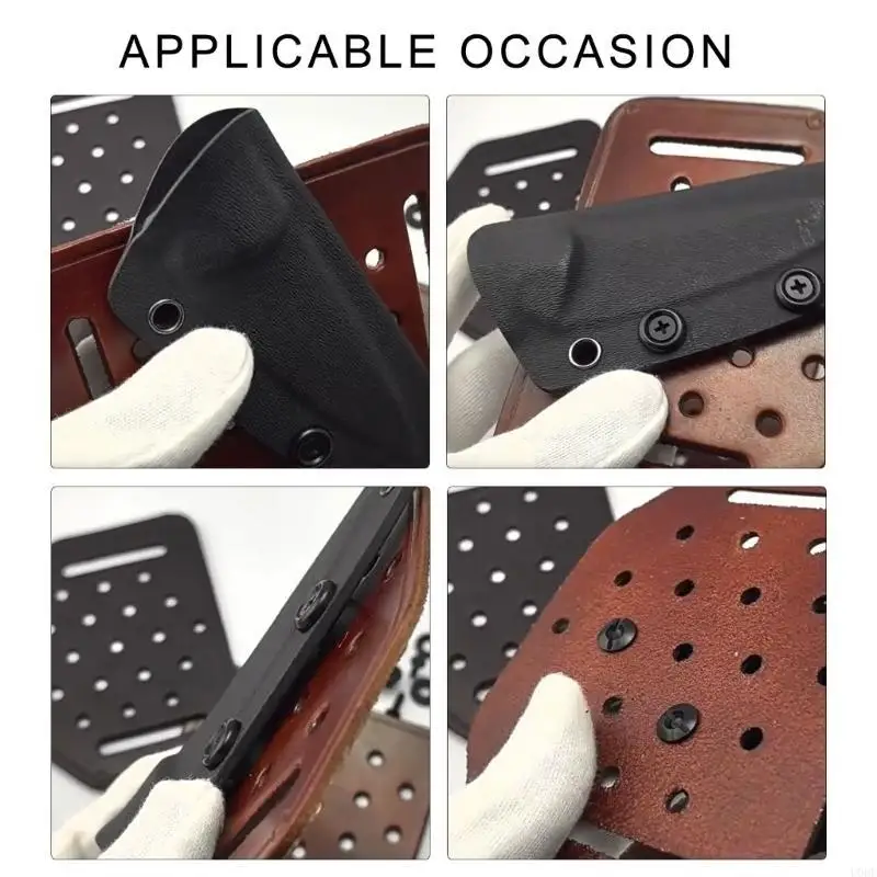 Handmade Tooled Leather Belt Sheath Protectors Holder Case For Skinning Cutter Hunters and Campers Essential Gears