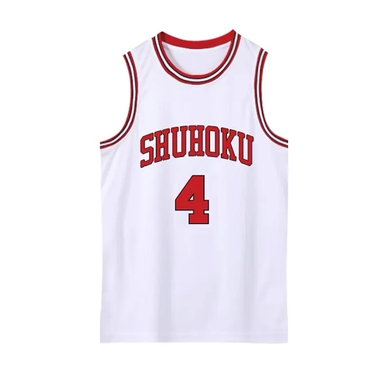 Anime Slam Dunk Sakuragi Hanamichi Rukawa Kaede Akagi Takenori Ryota Miyagi Cosplay Costume Red Basketball Clothes Jersey Suit - view 6