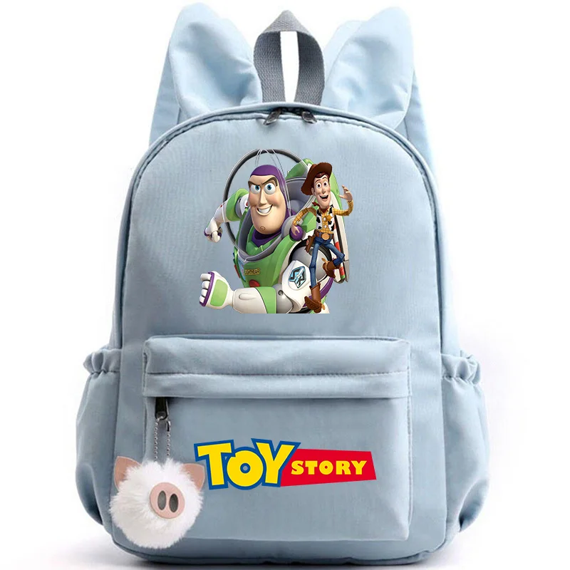 Cute Toy Story Woody Buzz Lightyear Backpack for Girls Boys Teenager Rucksack Casual School Bags Travel Backpacks Mochila