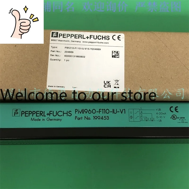 Pepperl + Fu P + F Encoder PCV100-F200-SSI-V19-6011 Original Genuine Fake One Penalty Ten