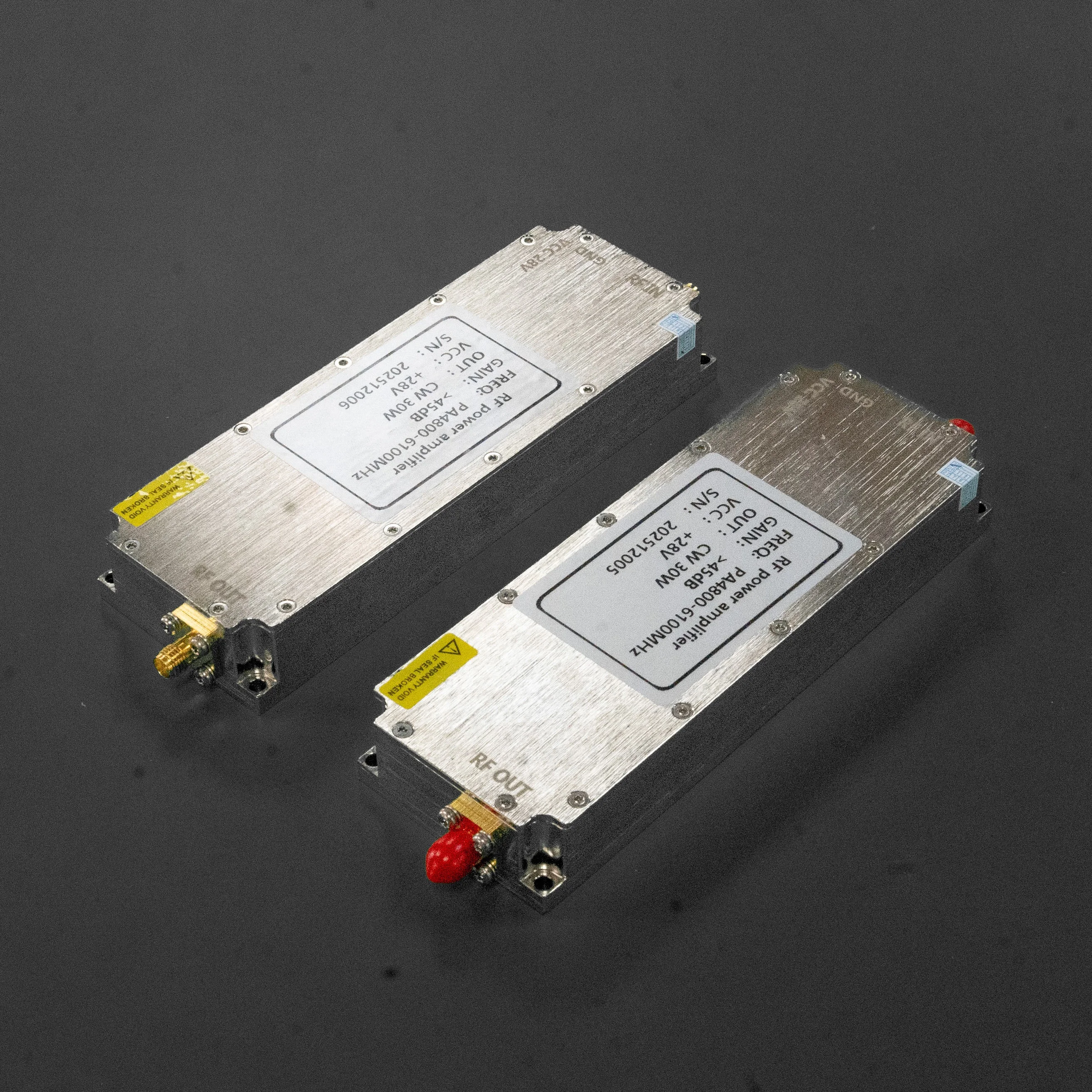 Solid-State High Power   Pulsed Power GaN Module 6-18GHz 20W Lora Power Module Amplifier for   Spv System   Module for
