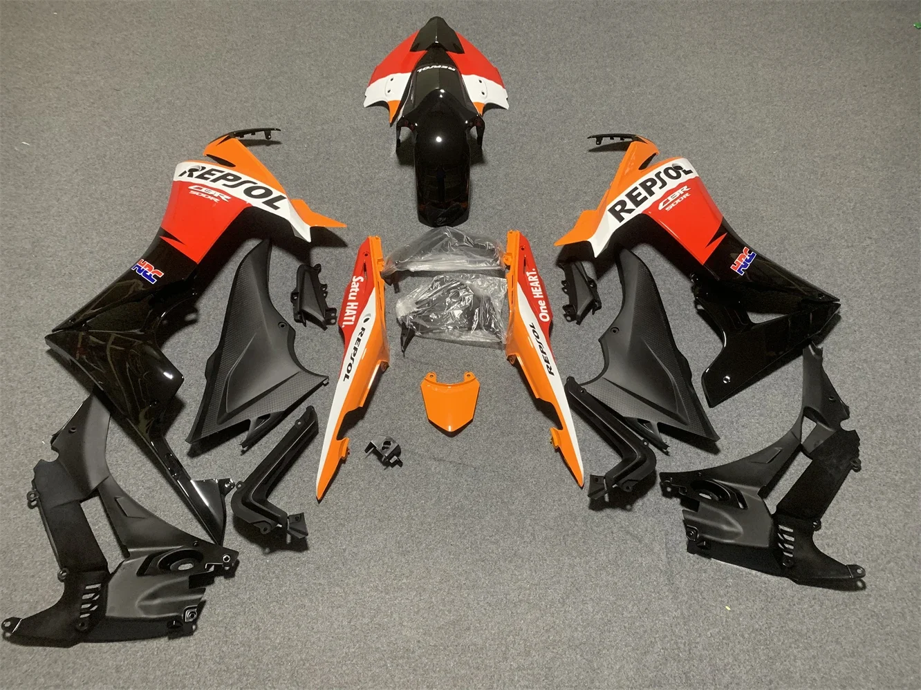 CBR500 RR 14 13 Motorcycle Fairing CBR500R 2013 - 2014 repsol Plastic Fairings for Honda CBR500R 14 13 Fairing Kits